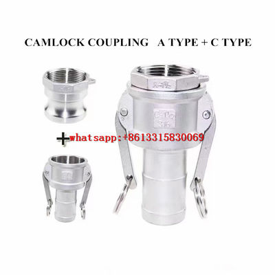 China Acoplamentos de camlock / acoplamentos de camlock / acoplamentos rápidos / acoplamentos de mangueira industrial / acoplamentos de mangueira de água fornecedor