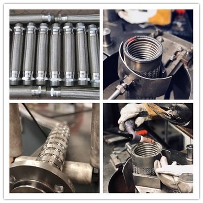 China Mangueira flexível de aço inoxidável de alta temperatura / mangueira flexível de aço inoxidável de alta pressão fornecedor