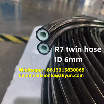 China SAE 100 R7 SAE 100 R8 mangueira hidráulica de plástico térmico, cor preta, cor laranja opcional fornecedor