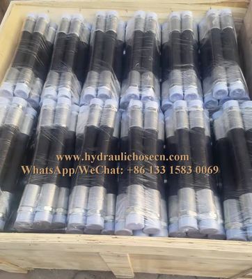 China Mangueira de borracha de alta pressão / mangueira hidráulica R1/R2/4SH/4SP / Mangueira de extintor de incêndio de pó seco / Mangueira hidráulica EN853-1S fornecedor