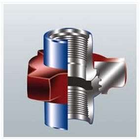 união martelo de aço carbono para alta pressão figura 1502 fornecedor