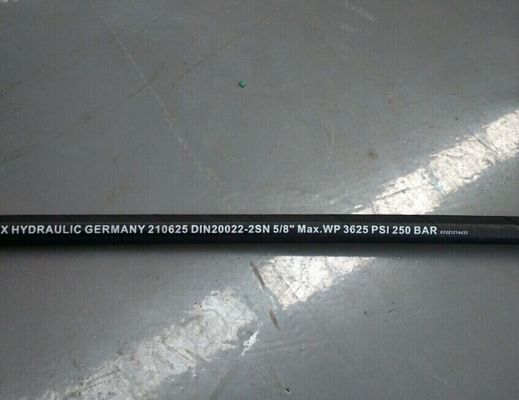 Tubos hidráulicos com trança de arame: SAE 100 R2 fornecedor