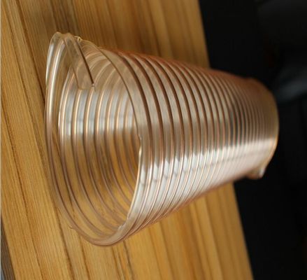 TUBOS DE DUTOS DE PU / Tubos de condução / Ventilação em espiral de fio de aço de PU flexível / Tubos de dutos de ar / Tubos/tubos fornecedor