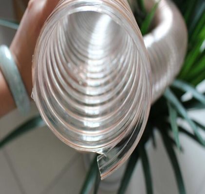 TUBOS DE DUTOS DE PU / Tubos de condução / Ventilação em espiral de fio de aço de PU flexível / Tubos de dutos de ar / Tubos/tubos fornecedor