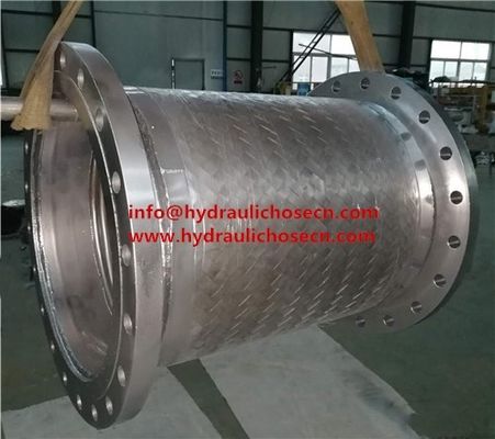 Mangueira de aço inoxidável / Mangueira flexível de aço inoxidável de grande diâmetro DN600 mm fornecedor