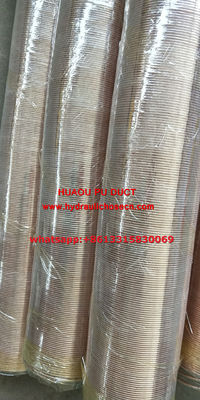 Mangueira espiral flexível de fio de aço PU / mangueira de dutos de ar / mangueira de poeira de plástico flexível fornecedor