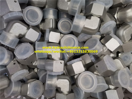 Acessórios de mangueiras hidráulicas, ferrulas, adaptadores, banjos, flanges, acoplamentos, Metric, JIS, JIC, ORFS, BSPT, SAE, NPT fornecedor