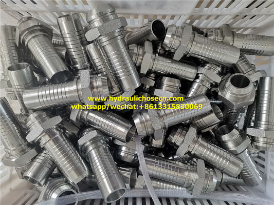 Acessórios de mangueiras hidráulicas, ferrulas, adaptadores, banjos, flanges, acoplamentos, Metric, JIS, JIC, ORFS, BSPT, SAE, NPT fornecedor