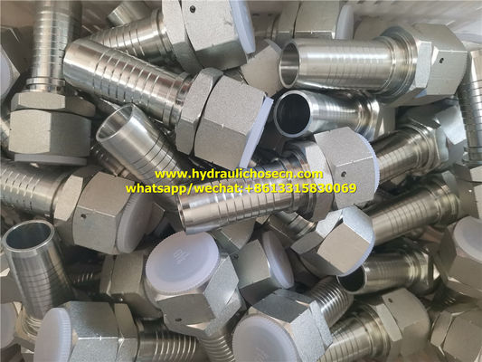 Acessórios de mangueiras hidráulicas, ferrulas, adaptadores, banjos, flanges, acoplamentos, Metric, JIS, JIC, ORFS, BSPT, SAE, NPT fornecedor