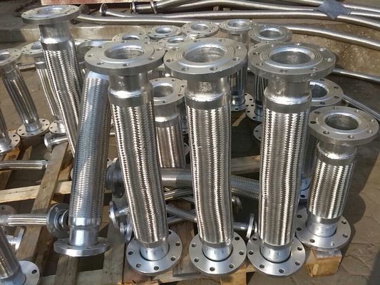 Equipamento de tubulação flexível de metal com acessórios de flange / conjunto de acessórios de flange flexíveis de tubulação de aço inoxidável fornecedor