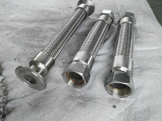Conjunto de mangueira de metal flexível / conjunto de acessórios flexíveis de mangueira de aço inoxidável fornecedor