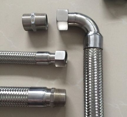 Conjunto de mangueira de metal flexível / conjunto de acessórios flexíveis de mangueira de aço inoxidável fornecedor