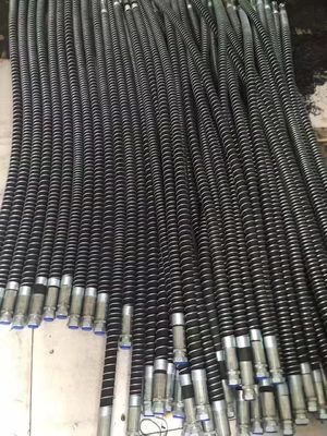 Ensaio de mangueira de alta pressão, mangueira hidráulica de trança de arame: SAE 100 R2A/DIN EN 853 2ST fornecedor