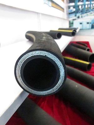 mangueira de pressão hidráulica / mangueira de alta pressão hidráulica EN856 4SH /4 mangueira de borracha espiral de alta pressão fornecedor