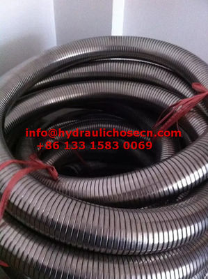 SS304 Mangueira de escape, tubo de escape flexível, mangueira de escape do motor, mangueira de escape do gerador fornecedor