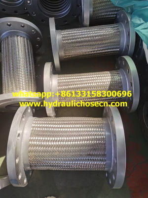 Mangueira de aço inoxidável, mangueira de metal flexível, mangueira de vácuo, mangueira flexível SS304, mangueira flexível SS316L, mangueira de metal fornecedor