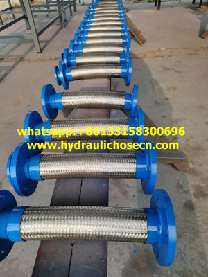 Mangueira de metal flexível, mangueira de vácuo, mangueira de água, mangueira de bomba, mangueira flexível SS304, mangueira flexível SS316L, mangueira de metal fornecedor