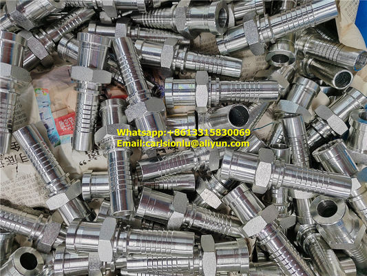 Acessórios hidráulicos de peça única, ferrulas, adaptadores, banjos, flanges, acoplamentos, acessórios de camlock fornecedor