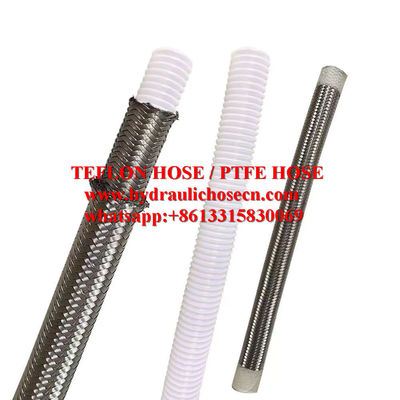 Mangueira de teflão, mangueira de PTFE, mangueira flexível de aço inoxidável, mangueira de teflão de aço inoxidável, mangueira de ptfe de aço inoxidável fornecedor