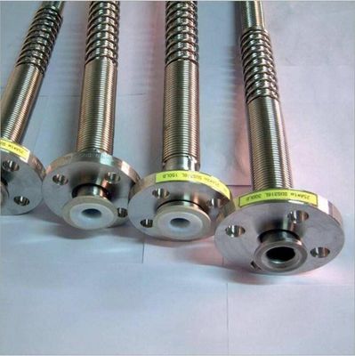 Mangueira metálica flexível / mangueira de aço inoxidável para baixa temperatura / mangueira flexível de aço inoxidável de alta pressão fornecedor