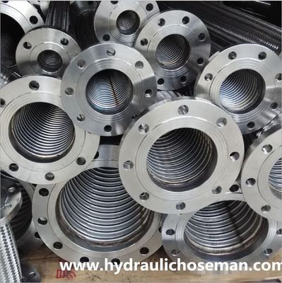 Mangueira metálica flexível / mangueira de aço inoxidável para baixa temperatura / mangueira flexível de aço inoxidável de alta pressão fornecedor