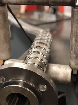 Tubos flexíveis de aço inoxidável a baixa temperatura, para isolamento a vácuo / tubos flexíveis de aço inoxidável a alta pressão fornecedor