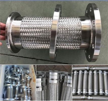 Tubos flexíveis de aço inoxidável a baixa temperatura, para isolamento a vácuo / tubos flexíveis de aço inoxidável a alta pressão fornecedor