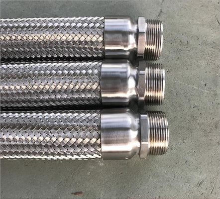 Mangueira flexível de aço inoxidável de alta temperatura / mangueira flexível de aço inoxidável de alta pressão fornecedor