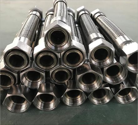 Mangueira flexível de aço inoxidável 304 para GNL de baixa temperatura de 1" / Mangueira metálica helicoidal ou anular para baixa temperatura de GNL fornecedor