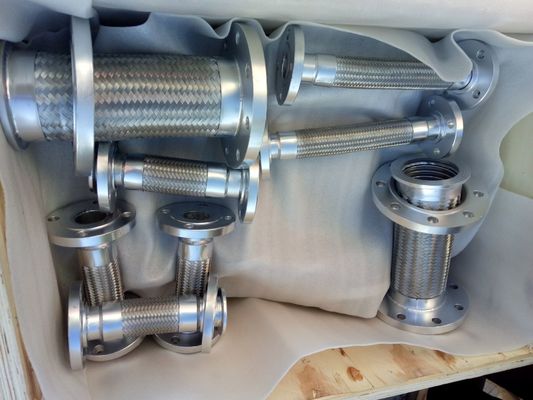 mangueira de metal flexível/ mangueira de aço inoxidável / absorvedor de vibrações / mangueira flexível SS304/ juntas de mangueira de metal fornecedor
