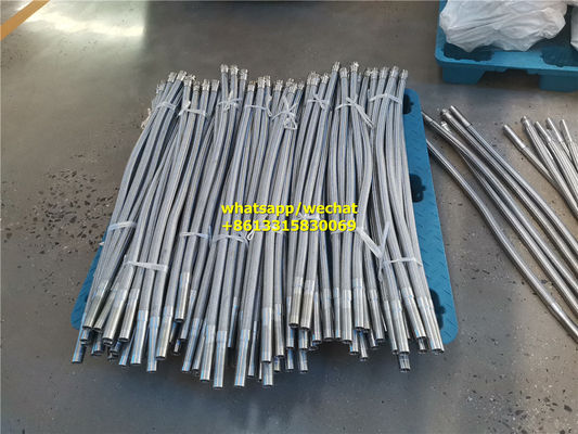 Tubos metálicos flexíveis de aço inoxidável para ambientes de alta temperatura fornecedor