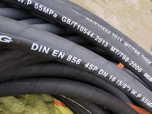 Tubos de borracha de superfície revestida de tecido profissional e durável para sistemas hidráulicos fornecedor