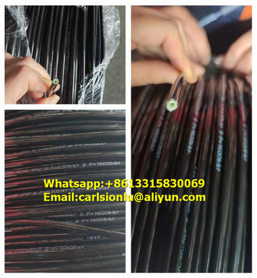 comprimentos personalizados de mangueiras hidráulicas de plástico térmico para operações hidráulicas de trabalho pesado fornecedor