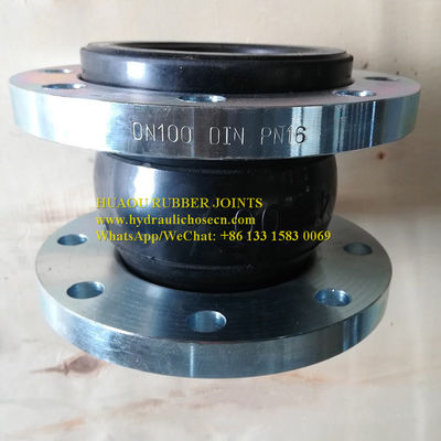 Calças de expansão de borracha de alta flexibilidade com tipo de instalação com flange e material SS316 fornecedor