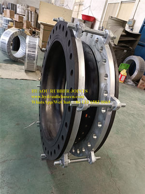 Calças de expansão de borracha de alta flexibilidade com tipo de instalação com flange e material SS316 fornecedor