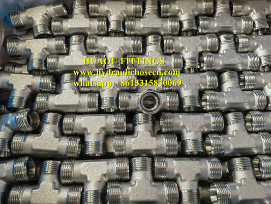 Fittings hidráulicos de fios BSP 1/4-2 polegadas Tamanho reto para desempenho duradouro fornecedor