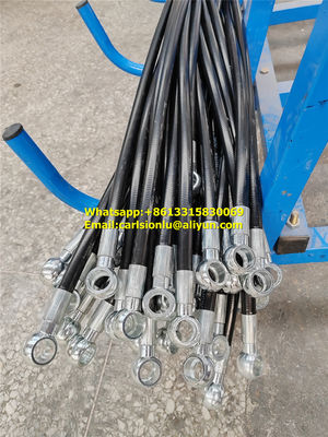 2 Braços de arame de aço de alta tração, mangueira de borracha reforçada para sistemas de água de alta pressão fornecedor