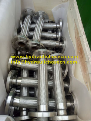 1 / 4 polegadas de diâmetro mangueira de metal flexível para ambientes quentes -192 Centigrados ambientes fornecedor