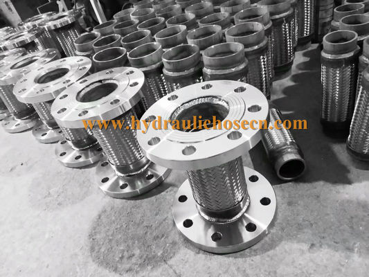 Tubos de metal flexíveis de alta temperatura -192 centímetros com trança de fio de aço inoxidável SS316 1/4 polegada fornecedor