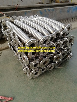 Tubos de metal flexíveis de alta temperatura -192 centímetros com trança de fio de aço inoxidável SS316 1/4 polegada fornecedor