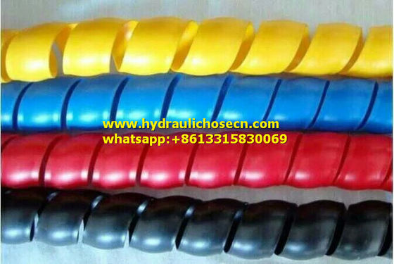 Envoltório em espiral de mangueira fácil de instalar para manga protetora de mangueira. Mantenha suas mangueiras em ótimas condições fornecedor