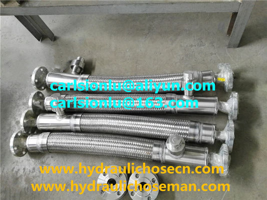 Tubos de nitrogénio líquido, Tubos isolados a vácuo, Tubos flexíveis isolados a vácuo que fornecem nitrogénio líquido fornecedor