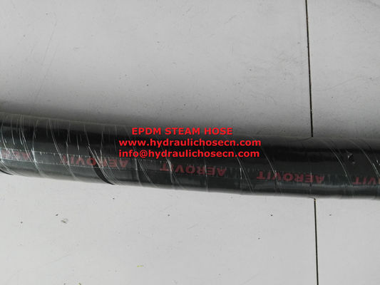 Tubos de vapor de borracha EPDM com raio de curvatura de 500 mm para limpeza a vapor em ambientes industriais fornecedor