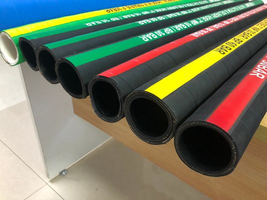 500 mm raio de curvatura Mangueira de borracha de vapor com revestimento EPDM e 13 certificação de segurança fornecedor