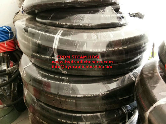 500 mm raio de curvatura Mangueira de borracha de vapor com revestimento EPDM e 13 certificação de segurança fornecedor