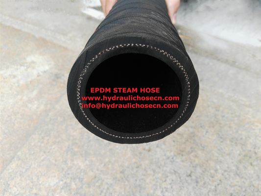 Intervalo de temperatura -40°F a 450°F -40°C a 232°C Mangueira de borracha de vapor para aplicações de vapor sob pressão fornecedor