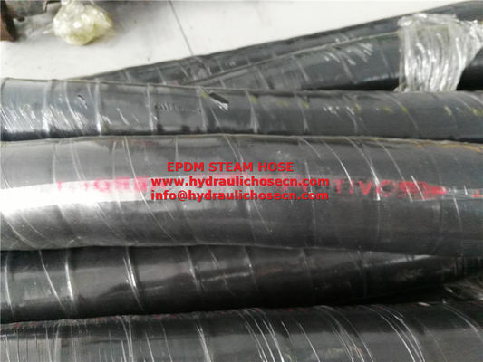 Intervalo de temperatura -40°F a 450°F -40°C a 232°C Mangueira de borracha de vapor para aplicações de vapor sob pressão fornecedor