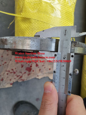 Mangueira de sucção de água industrial com reforço de alta resistência de cordão sintético e fio hélice fornecedor