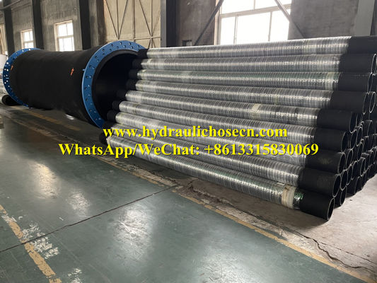 Tubos de descarga de sucção de água de alta resistência reforçada para 1-6 polegadas de diâmetro interno e 1 polegada a 20 polegadas de diâmetro fornecedor