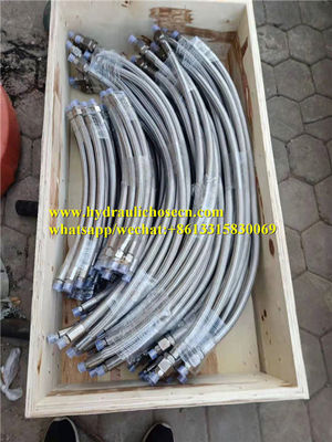 Fittings de ponta personalizáveis SS304 mangueira de travagem para desempenho duradouro fornecedor